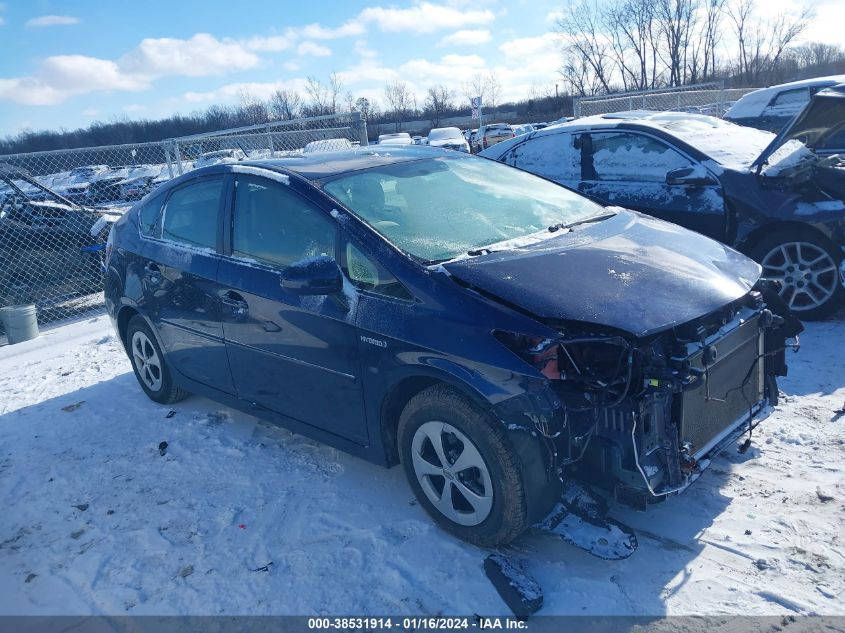 JTDKN3DU6D1634177 2013 Toyota Prius Three