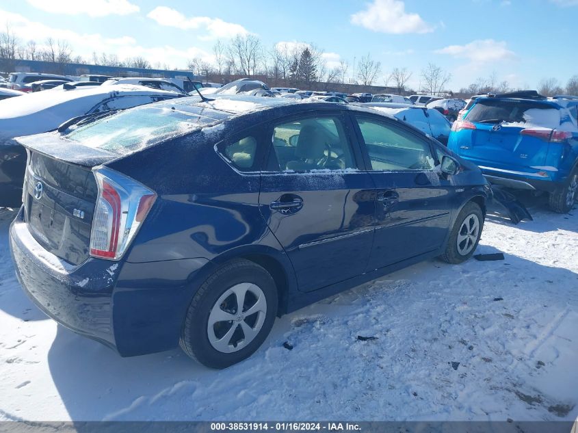 JTDKN3DU6D1634177 2013 Toyota Prius Three