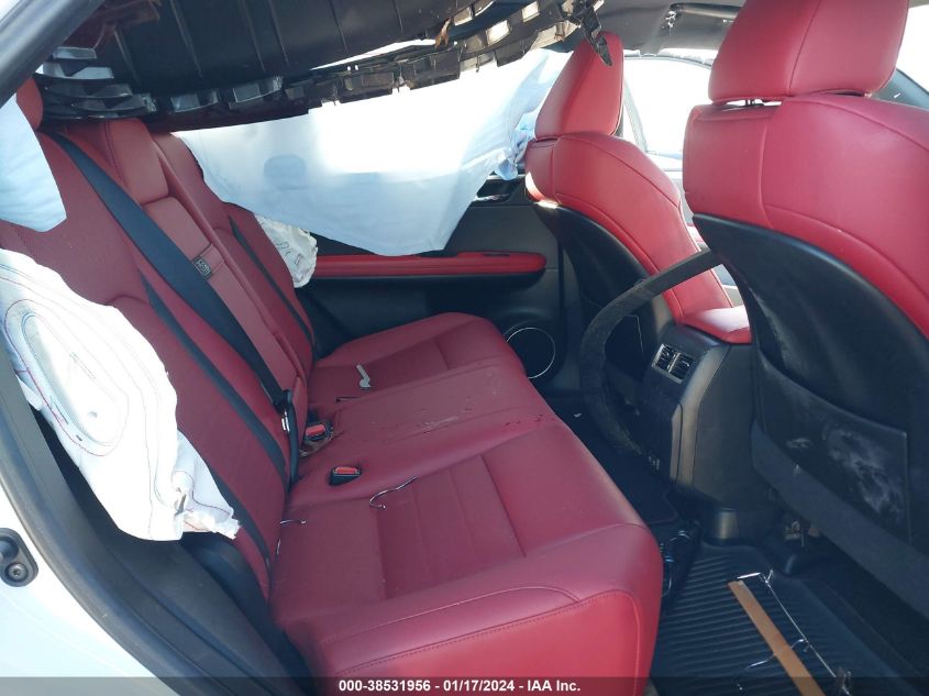 2022 Lexus Rx 450H F Sport Handling VIN: 2T2YGMDA0NC081776 Lot: 38531956