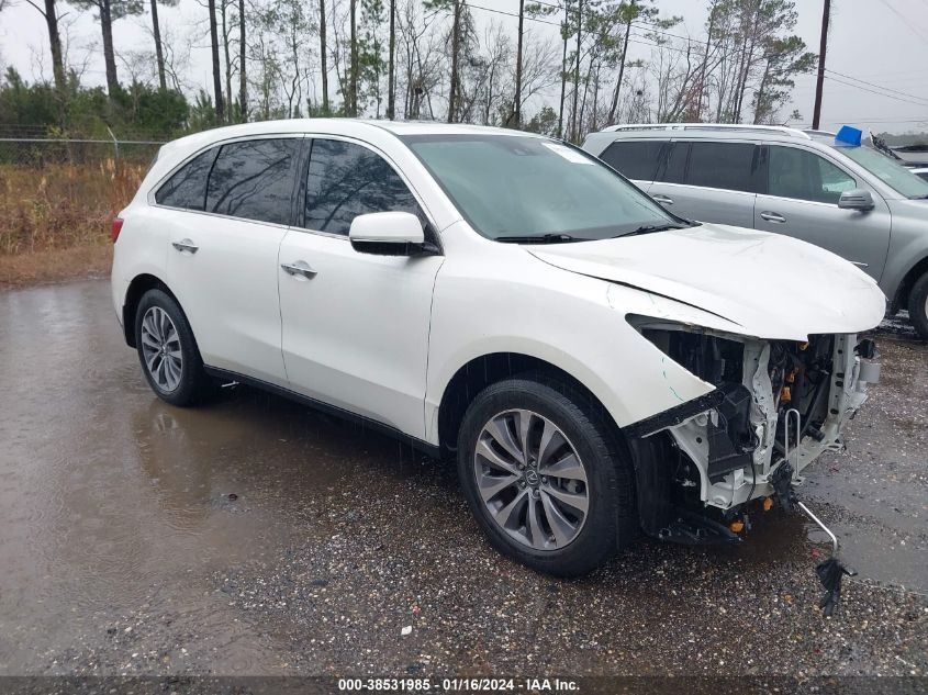 2014 Acura Mdx Technology Package VIN: 5FRYD3H41EB020118 Lot: 38531985