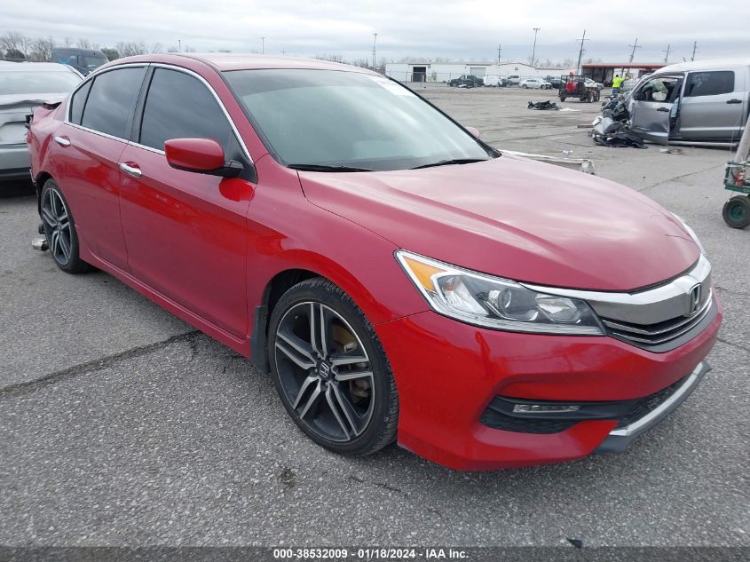 2017 Honda Accord Sport Se VIN: 1HGCR2F16HA197455 Lot: 38532009