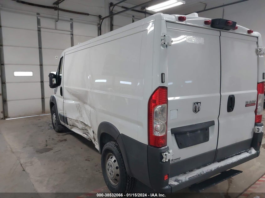 2017 Ram Promaster 1500 Low Roof 136 Wb VIN: 3C6TRVAG5HE512276 Lot: 38532066