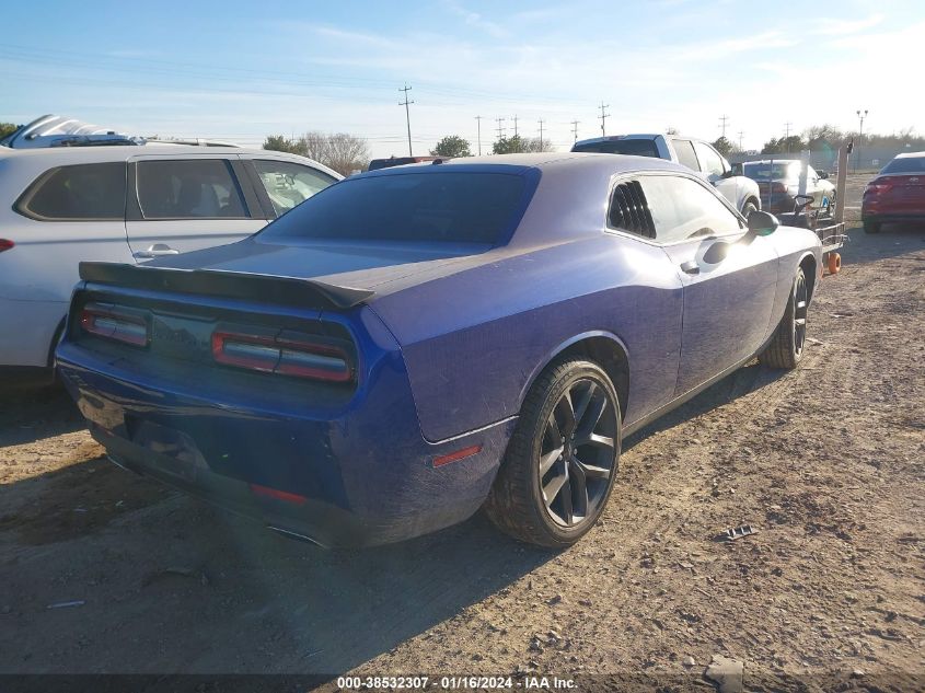 2022 Dodge Challenger Sxt VIN: 2C3CDZAG4NH128413 Lot: 38532307