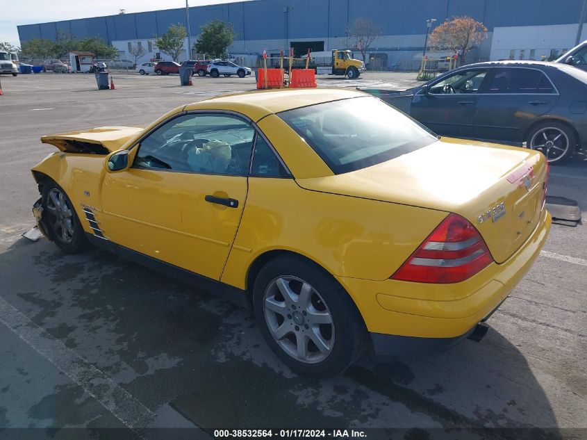 1998 Mercedes-Benz Slk 230 VIN: WDBKK47F8WF012535 Lot: 38898876