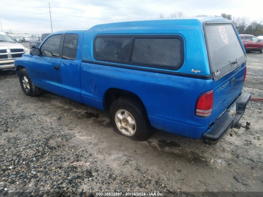 1998 Dodge Dakota Slt/Sport VIN: 1B7GL22X5WS737283 Lot: 38532597