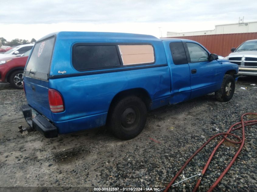 1998 Dodge Dakota Slt/Sport VIN: 1B7GL22X5WS737283 Lot: 38532597