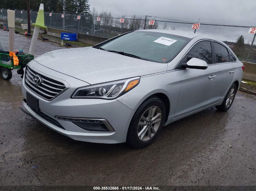 2015 Hyundai Sonata Se VIN: 5NPE24AF9FH071123 Lot: 38532665