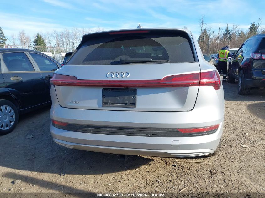 2019 Audi E-Tron Premium Plus VIN: WA1VABGE4KB020849 Lot: 38532780