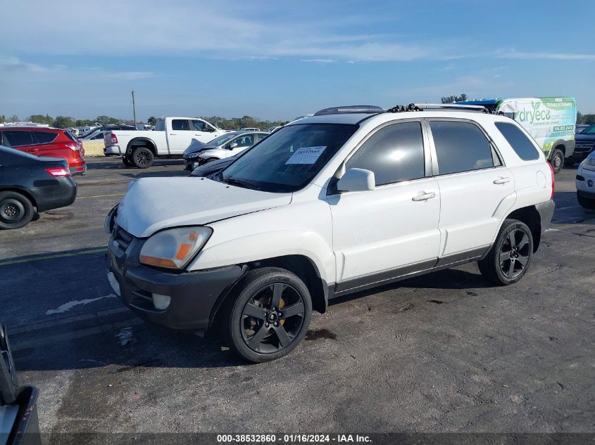 2005 Kia Sportage Ex V6/Lx V6 VIN: KNDJF723657112190 Lot: 38532860