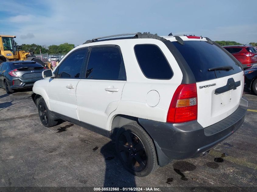 2005 Kia Sportage Ex V6/Lx V6 VIN: KNDJF723657112190 Lot: 38532860