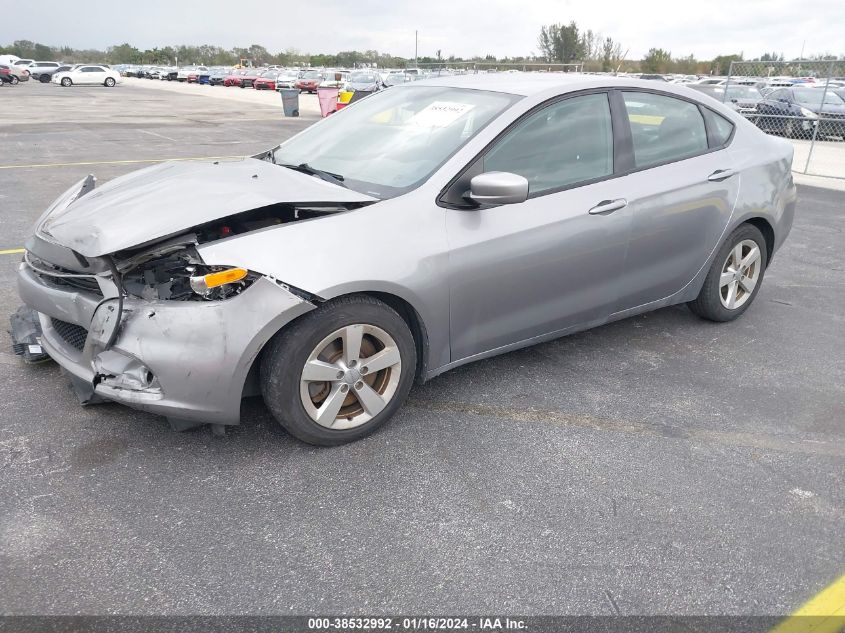 2016 Dodge Dart Sxt VIN: 1C3CDFBB5GD629831 Lot: 38532992