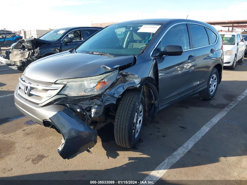 2014 Honda Cr-V Lx VIN: 2HKRM3H3XEH537545 Lot: 38533089