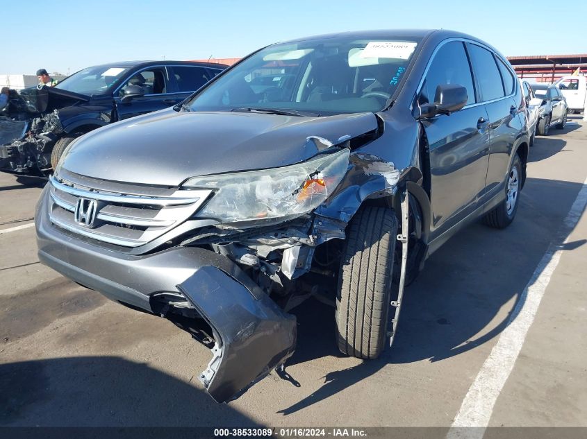 2014 Honda Cr-V Lx VIN: 2HKRM3H3XEH537545 Lot: 38533089