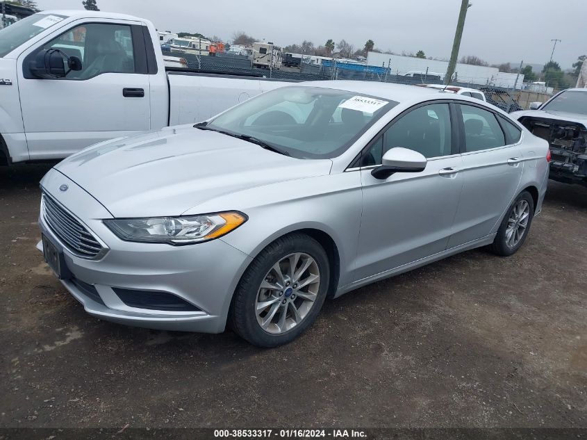 3FA6P0HD0HR309806 2017 Ford Fusion Se