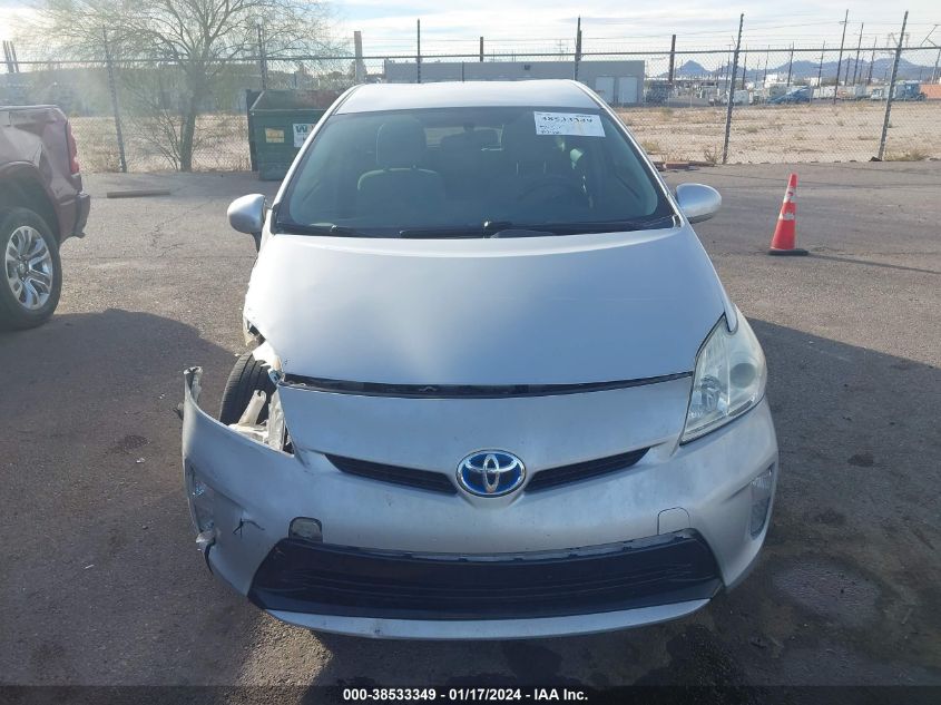 2015 Toyota Prius Two VIN: JTDKN3DU5F0421634 Lot: 38533349