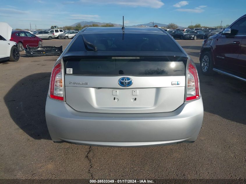 2015 Toyota Prius Two VIN: JTDKN3DU5F0421634 Lot: 38533349