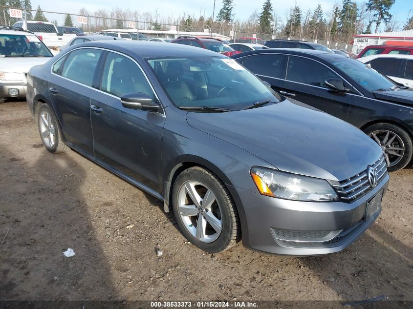 1VWBN7A32EC005876 2014 Volkswagen Passat 2.0L Tdi Se