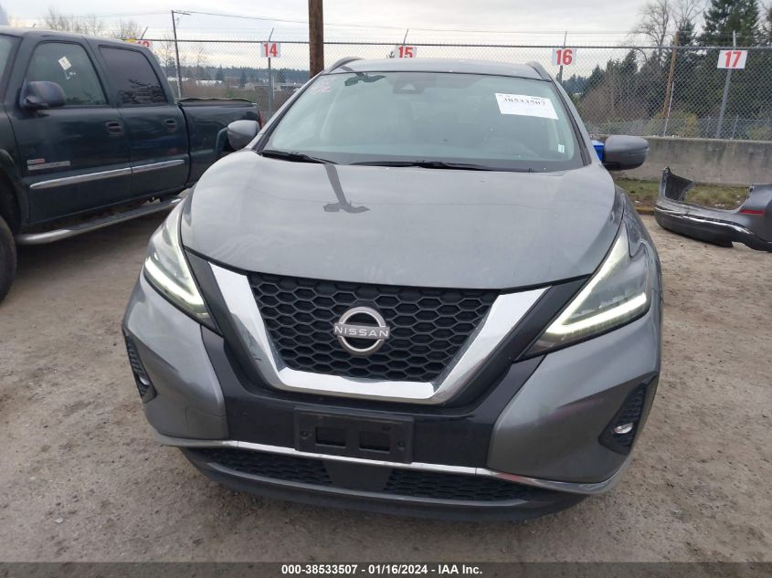 2023 Nissan Murano Sv Intelligent Awd VIN: 5N1AZ2BS0PC120177 Lot: 38533507