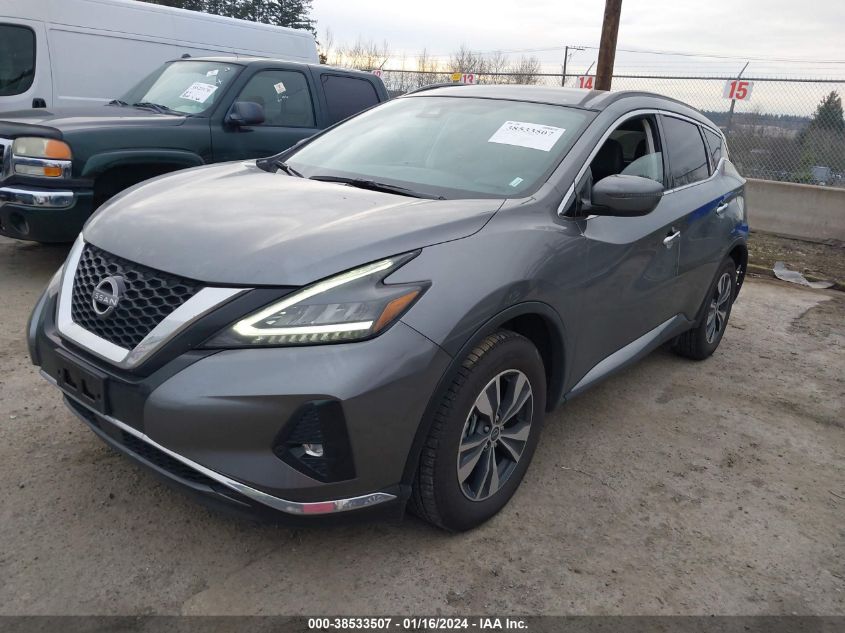 2023 Nissan Murano Sv Intelligent Awd VIN: 5N1AZ2BS0PC120177 Lot: 38533507