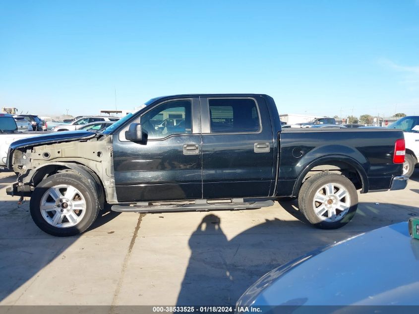 2007 Ford F-150 Lariat/Xlt VIN: 1FTPW12V77FB23491 Lot: 38533525