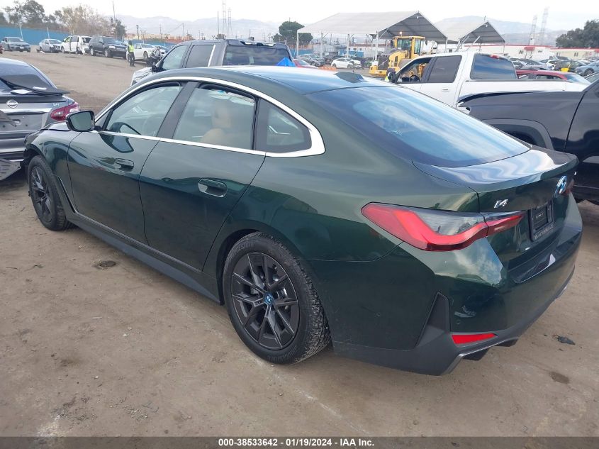 WBY43AW00RFS10354 2024 BMW I4 Edrive35