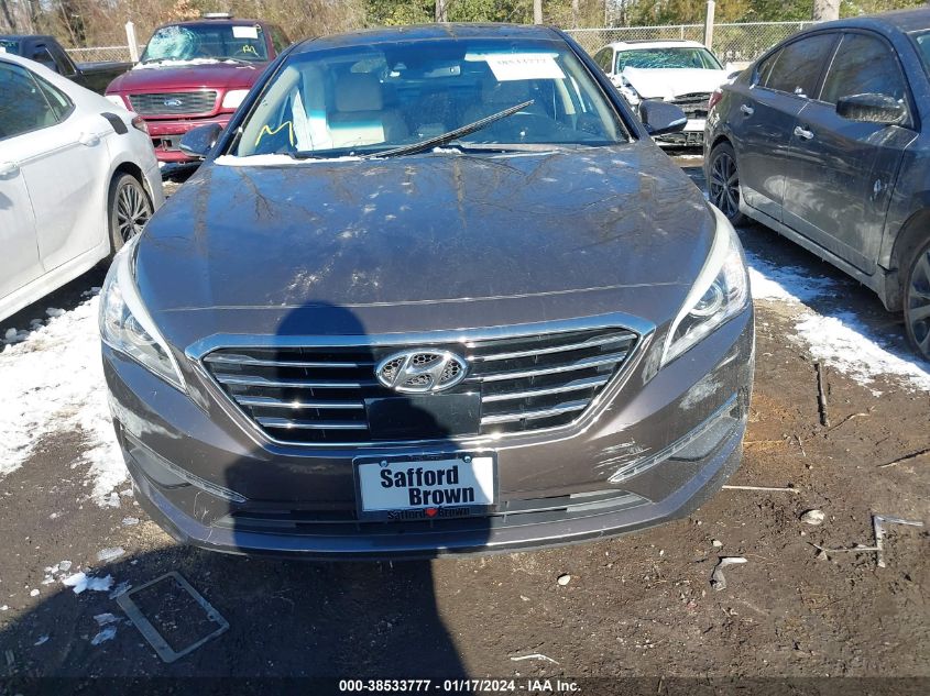 2015 Hyundai Sonata Limited VIN: 5NPE34AFXFH100383 Lot: 38533777