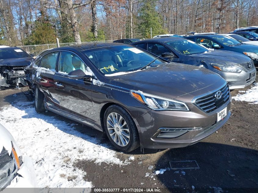 2015 Hyundai Sonata Limited VIN: 5NPE34AFXFH100383 Lot: 38533777