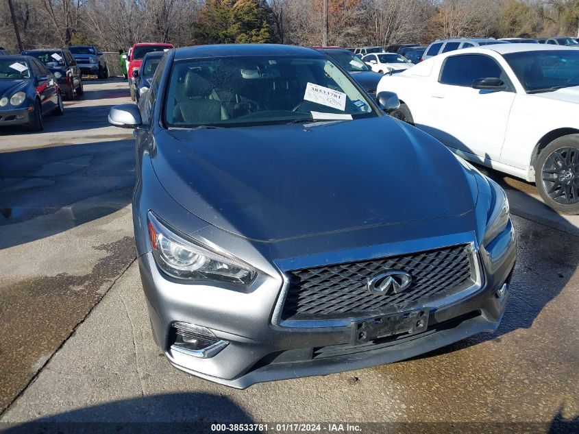 2019 Infiniti Q50 3.0T Luxe VIN: JN1EV7AP5KM512797 Lot: 40673149