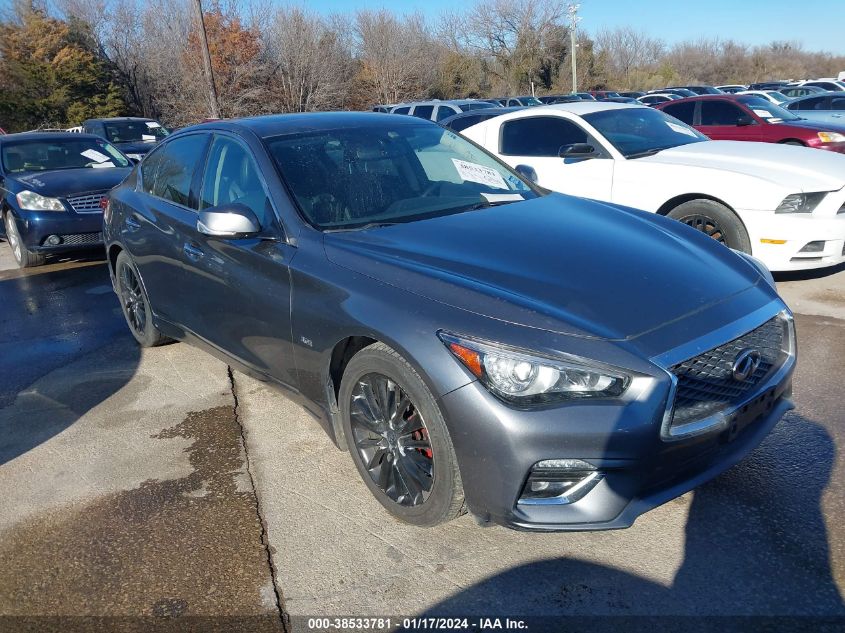 2019 Infiniti Q50 3.0T Luxe VIN: JN1EV7AP5KM512797 Lot: 40673149