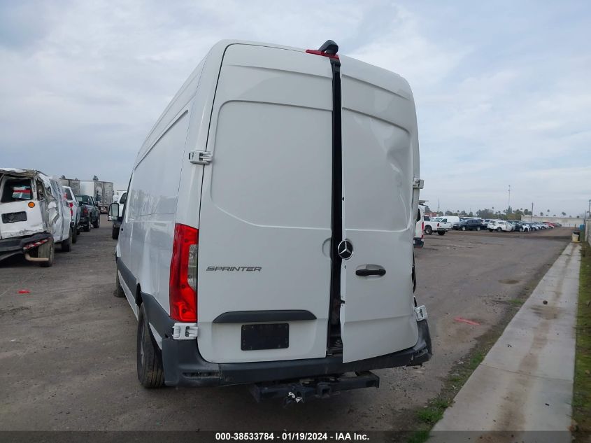 2021 Mercedes-Benz Sprinter 2500 High Roof V6 VIN: W1Y4ECHY9MT075133 Lot: 38533784