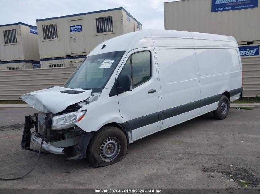 2021 Mercedes-Benz Sprinter 2500 High Roof V6 VIN: W1Y4ECHY9MT075133 Lot: 38533784