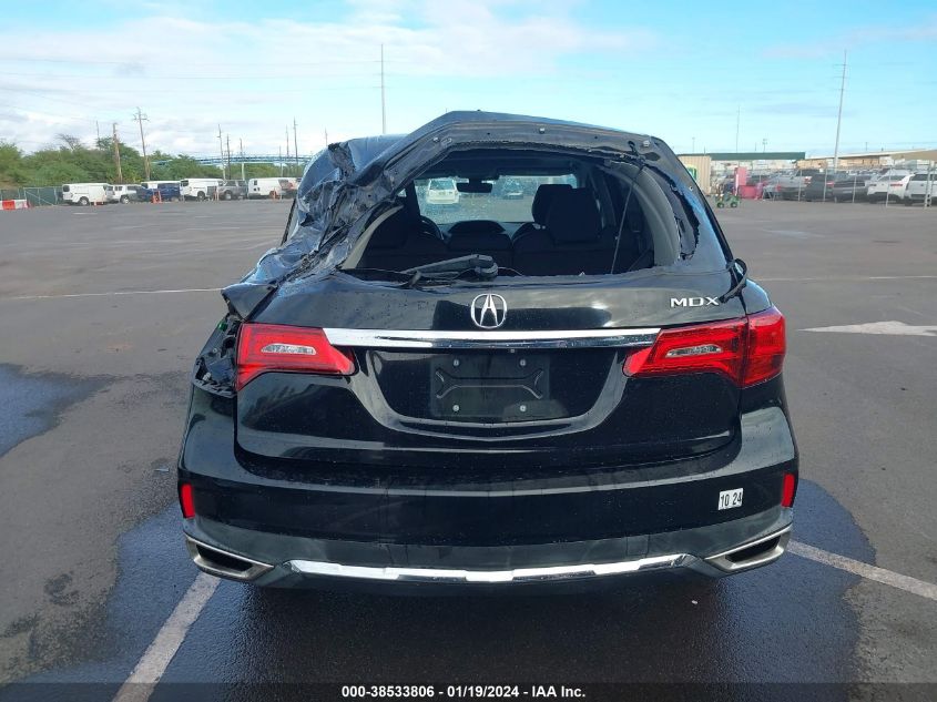 2018 Acura Mdx VIN: 5J8YD3H32JL009744 Lot: 38533806