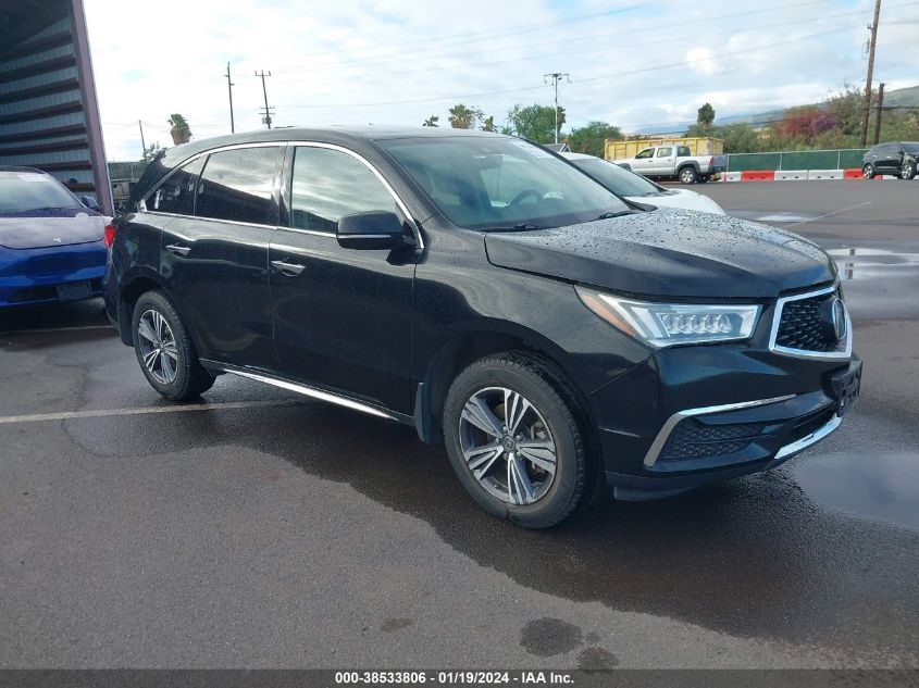 2018 Acura Mdx VIN: 5J8YD3H32JL009744 Lot: 38533806