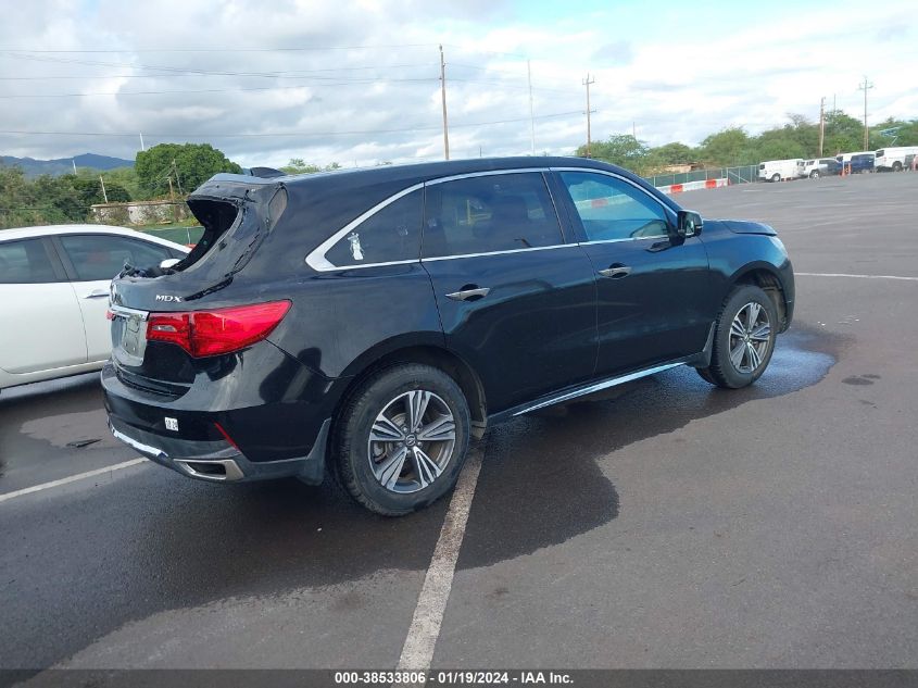 2018 Acura Mdx VIN: 5J8YD3H32JL009744 Lot: 38533806