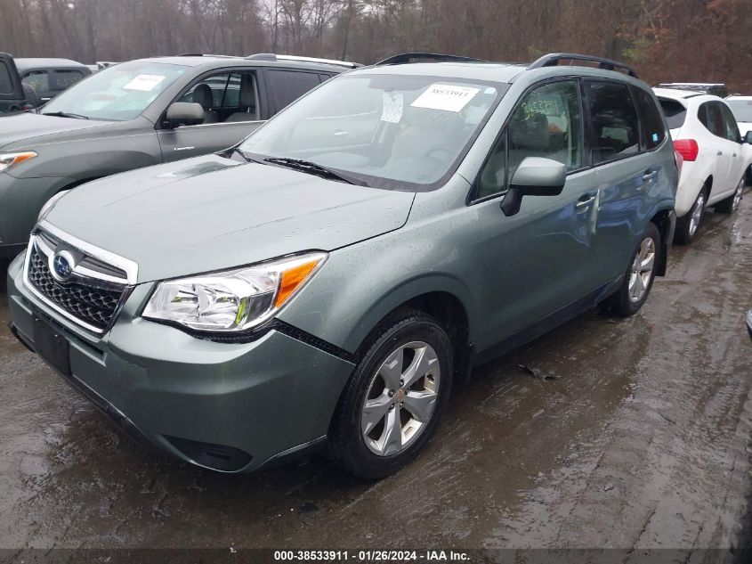 2015 Subaru Forester 2.5I Premium VIN: JF2SJADC9FH816622 Lot: 38533911