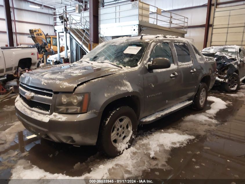 2007 Chevrolet Avalanche 1500 Ls VIN: 3GNEC12087G134378 Lot: 38533945