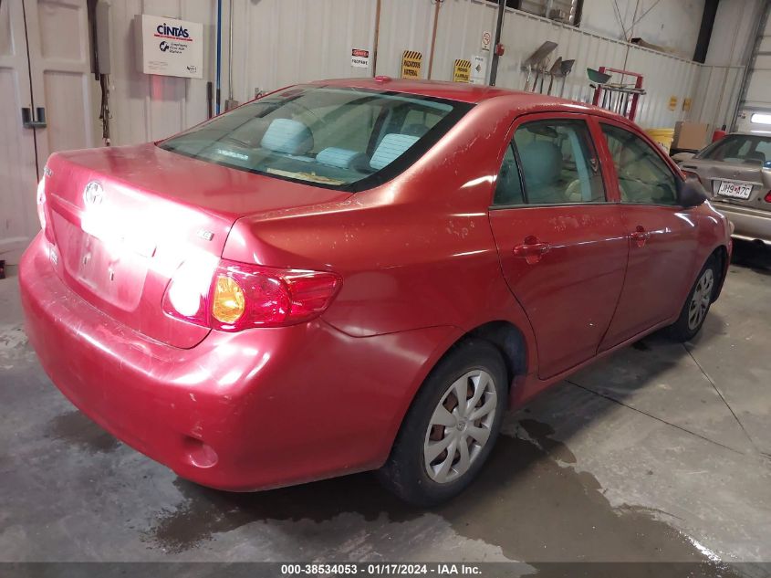 2009 Toyota Corolla Le VIN: 1NXBU40E59Z105991 Lot: 39115325