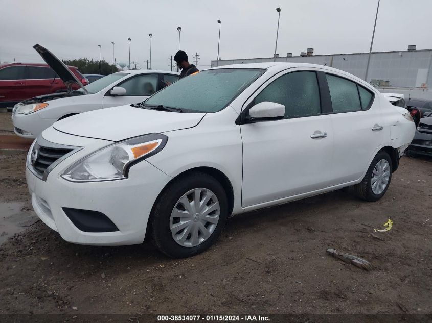 2017 Nissan Versa 1.6 Sv VIN: 3N1CN7AP2HL874130 Lot: 38534077