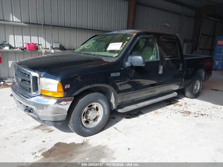 2001 Ford Super Duty F-250 Lariat/Xl/Xlt VIN: 1FTNW20L41EB04988 Lot: 38534107