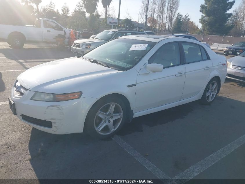 2006 Acura Tl VIN: 19UUA66216A033457 Lot: 38534318