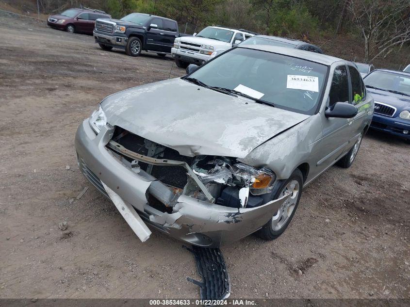 2003 Nissan Sentra Gxe VIN: 3N1CB51D13L710864 Lot: 38534633