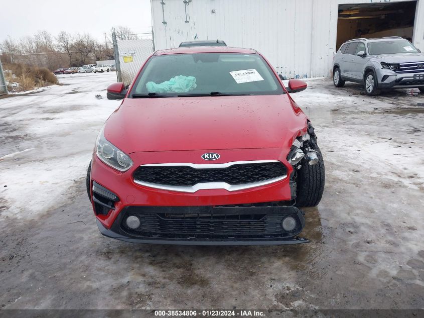 2020 Kia Forte Lxs VIN: 3KPF24AD3LE244508 Lot: 38534806