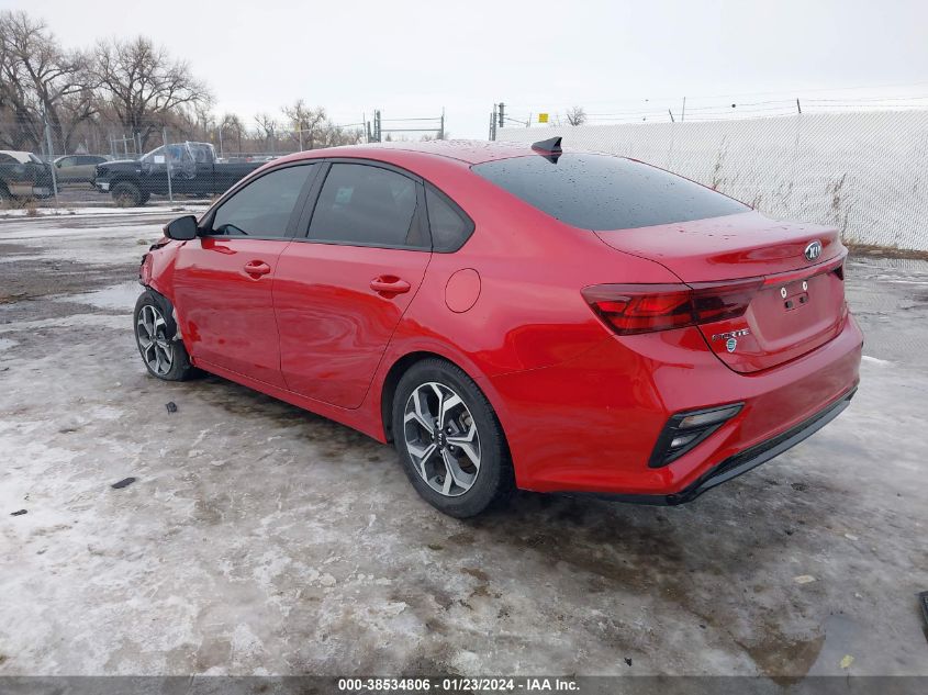 2020 Kia Forte Lxs VIN: 3KPF24AD3LE244508 Lot: 38534806