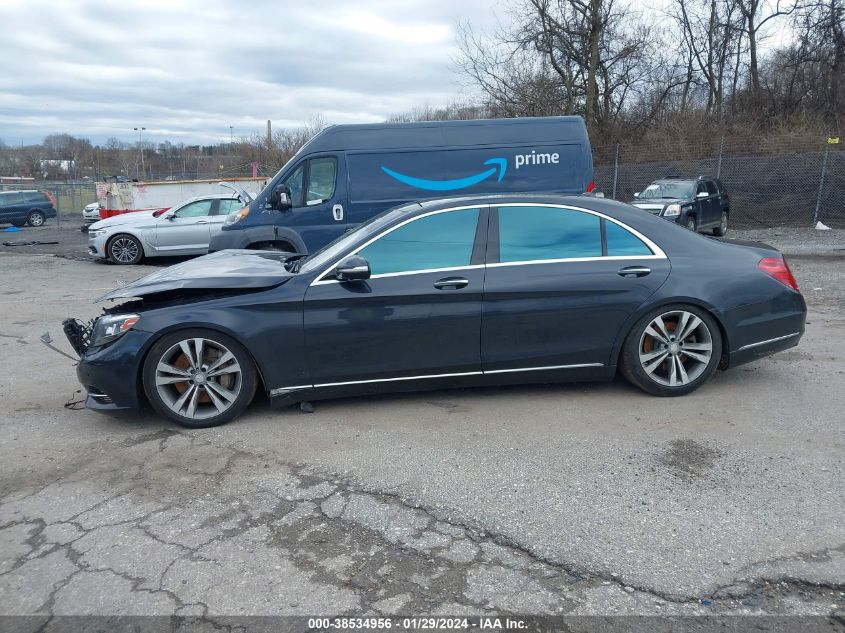 2016 Mercedes-Benz S 550 4Matic VIN: WDDUG8FB9GA221658 Lot: 38534956