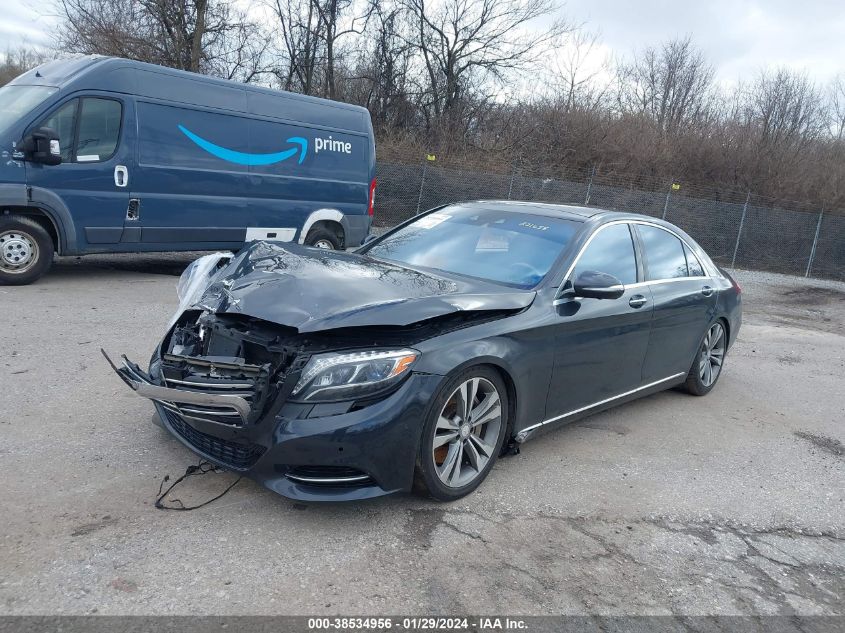 2016 Mercedes-Benz S 550 4Matic VIN: WDDUG8FB9GA221658 Lot: 38534956