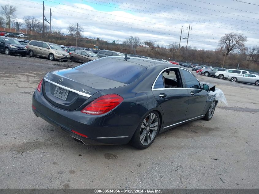 2016 Mercedes-Benz S 550 4Matic VIN: WDDUG8FB9GA221658 Lot: 38534956