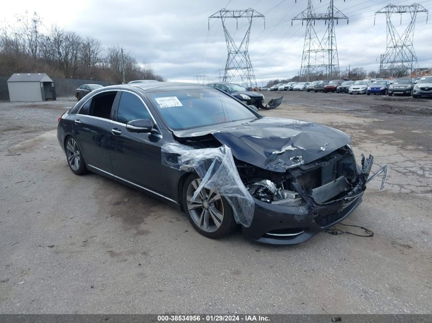 2016 Mercedes-Benz S 550 4Matic VIN: WDDUG8FB9GA221658 Lot: 38534956