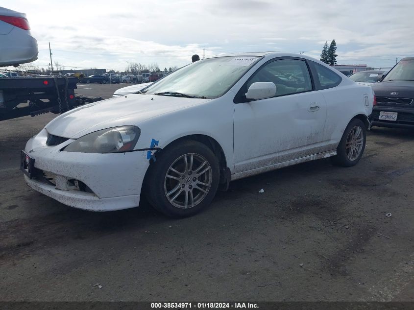 2005 Acura Rsx VIN: JH4DC54835S003085 Lot: 38534971