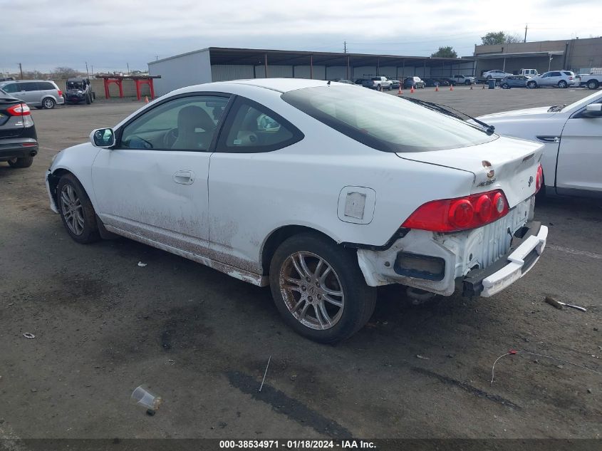 2005 Acura Rsx VIN: JH4DC54835S003085 Lot: 38534971