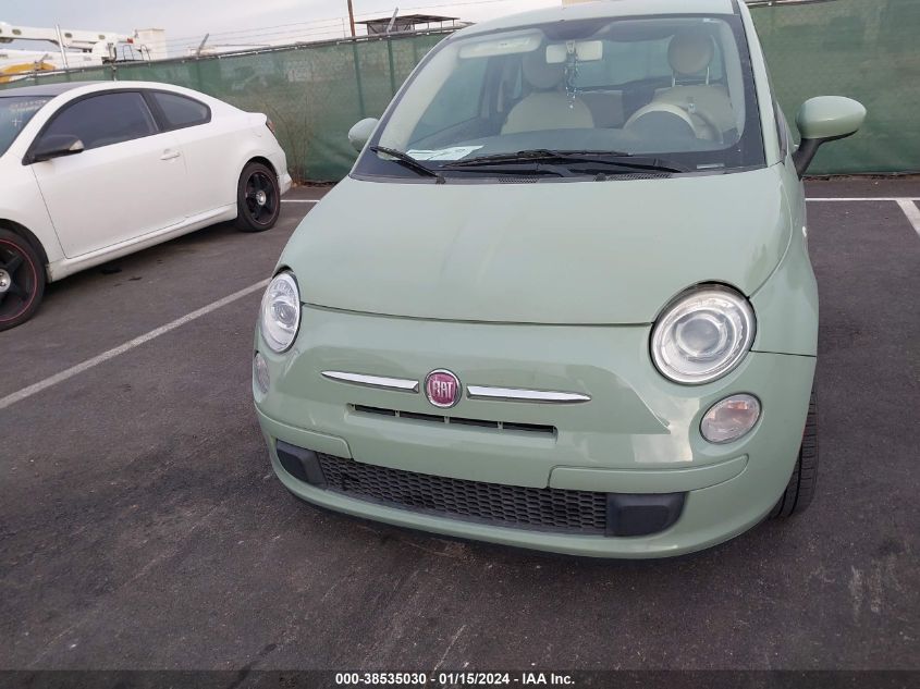 2012 Fiat 500 Pop VIN: 3C3CFFAR1CT370963 Lot: 38535030